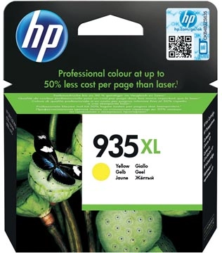 Een HP inktcartridge 935XL, 825 pagina's, OEM C2P26AE, geel koop je bij best4office