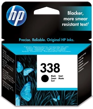 Een HP inktcartridge 338, 450 pagina's, OEM C8765EE, zwart koop je bij best4office