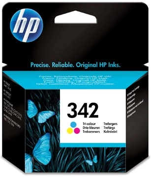 Een HP inktcartridge 342, 175 pagina's, OEM C9361EE, 3 kleuren koop je bij best4office