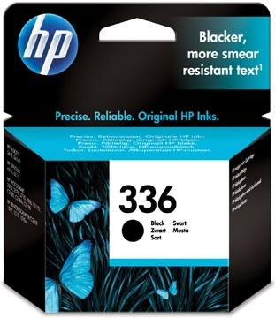 Een HP inktcartridge 336, 210 pagina's, OEM C9362EE, zwart koop je bij best4office