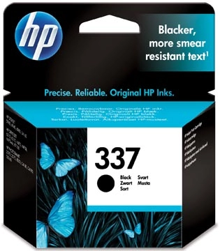 Een HP inktcartridge 337, 420 pagina's, OEM C9364EE, zwart koop je bij best4office