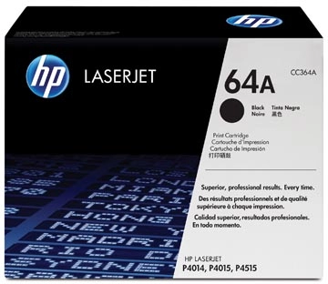 Een HP toner 64A, 10 000 pagina's, OEM CC364A, zwart koop je bij Muys Kantoor & Kado