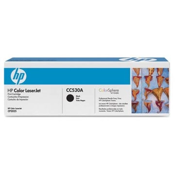 Een HP toner 304A, 3 500 pagina's, OEM CC530A, zwart koop je bij Muys Kantoor & Kado