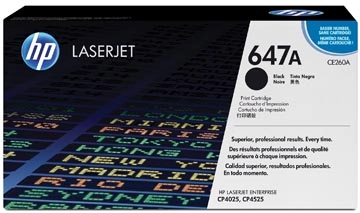 Een HP toner 647A, 8 500 pagina's, OEM CE260A, zwart koop je bij best4office