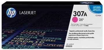 Een HP toner 307A, 7 300 pagina's, OEM CE743A, magenta koop je bij Muys Kantoor & Kado