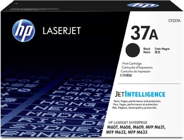 Een HP toner 37A, 11 000 pagina's, OEM CF237A, zwart koop je bij Muys Kantoor & Kado