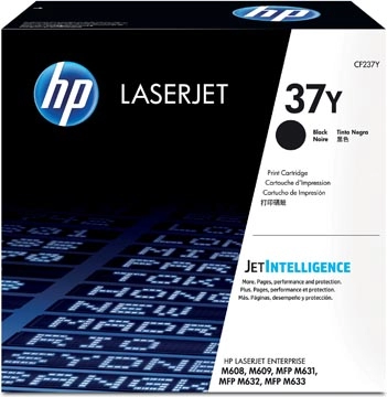 Een HP toner 37Y, 41 000 pagina's, OEM CF237Y, zwart koop je bij best4office