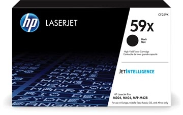 Een HP toner 59X, 10.000 pagina's, OEM CF259X, zwart koop je bij Muys Kantoor & Kado