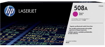 Een HP toner 508A, 5 000 pagina's, OEM CF363A, magenta koop je bij Muys Kantoor & Kado