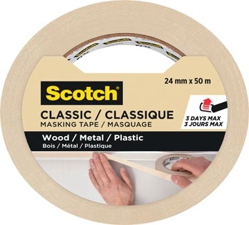 Een Scotch classic afplaktape, ft 24 mm x 50 m koop je bij Muys Kantoor & Kado