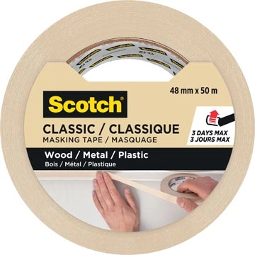 Een Scotch classic afplaktape, ft 48 mm x 50 m koop je bij Muys Kantoor & Kado