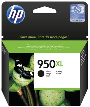 Een HP inktcartridge 950XL, 2.300 pagina's, OEM CN045AE, zwart koop je bij best4office