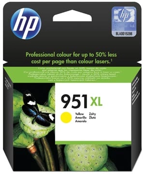 Een HP inktcartridge 951XL, 1.500 pagina's, OEM CN048AE, geel koop je bij best4office