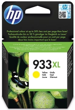 Een HP inktcartridge 933XL, 825 pagina's, OEM CN056AE, geel koop je bij best4office