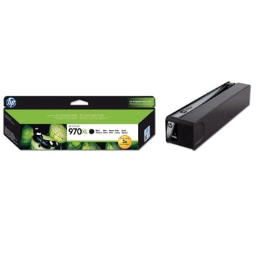 Een HP inktcartridge 970XL, 9.200 pagina's, OEM CN625AE, zwart koop je bij best4office