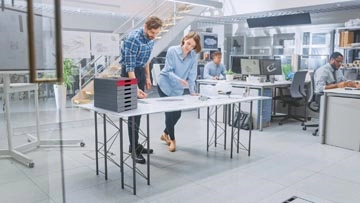 Een Durable ladenblok Idealbox Pro, 7 laden, rood koop je bij best4office