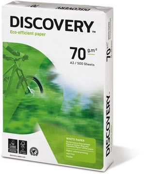 Een Discovery kopieerpapier ft A3, 70 g, pak van 500 vel koop je bij best4office