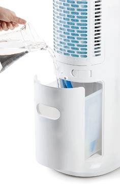 Een Domo aircooler kolomdesign, 7L koop je bij Muys Kantoor & Kado