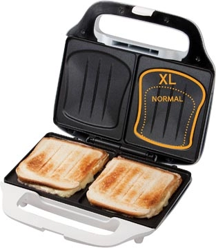 Een Domo croque monsieur machine Croque XL, wit koop je bij Muys Kantoor & Kado