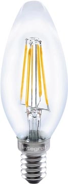 Een Integral Candle LED lamp E14, niet dimbaar, 2.700 K, 4 W, 470 lumen koop je bij Muys Kantoor & Kado