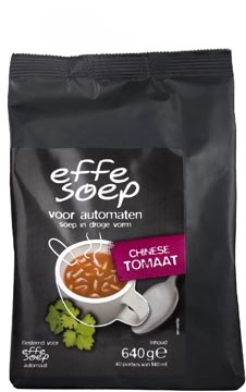 Een Effe Soep vending, Chinese tomaat, 140 ml, zak van 40 porties koop je bij Muys Kantoor & Kado