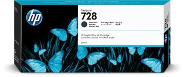 Een HP inktcartridge 728, 300 ml, OEM F9J68A, zwart mat koop je bij best4office