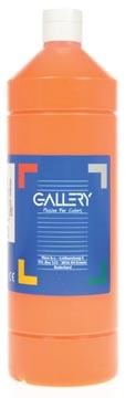 Een Gallery plakkaatverf, flacon van 1 l, oranje koop je bij best4office