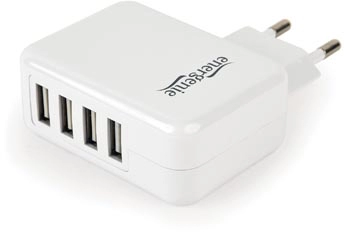 Een Energenie USB adapter, 4 poorten koop je bij best4office