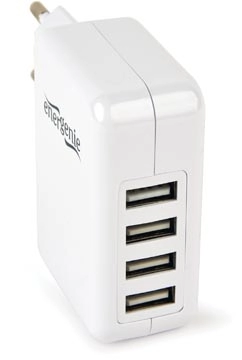 Een Energenie USB adapter, 4 poorten koop je bij best4office