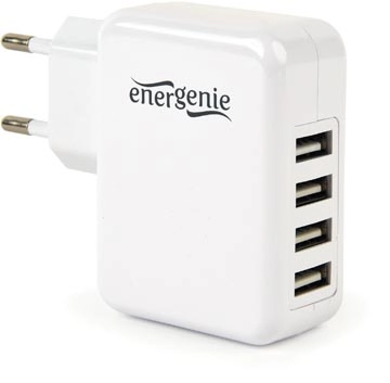 Een Energenie USB adapter, 4 poorten koop je bij best4office