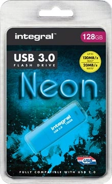 Een Integral USB3 Neon 128GB BL koop je bij best4office