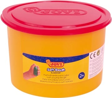 Een Jovi boetseerpasta Soft Dough 460 g rood koop je bij best4office