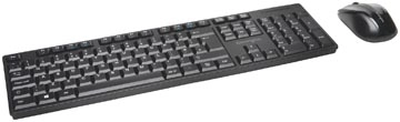 Een Kensington Pro Fit draadloos deskset, azerty koop je bij best4office