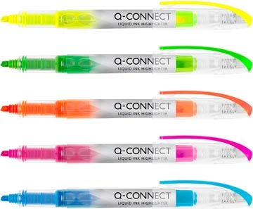 Een Q-CONNECT Liquid markeerstift, blauw koop je bij best4office