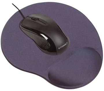 Een Q-CONNECT gel muismat met polssteun, grijs koop je bij best4office