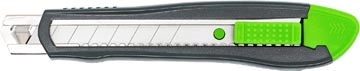 Een Q-CONNECT Heavy Duty cutter, zwart/groen koop je bij best4office