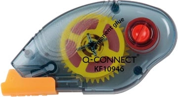 Een Q-CONNECT lijmroller, permanent, 6,5 mm x 8,5 m koop je bij Muys Kantoor & Kado