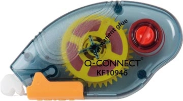 Een Q-CONNECT lijmroller, permanent, 6,5 mm x 8,5 m koop je bij Muys Kantoor & Kado