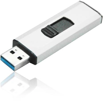 Een Q-CONNECT USB stick 3.0, zwart, 8 GB koop je bij Muys Kantoor & Kado