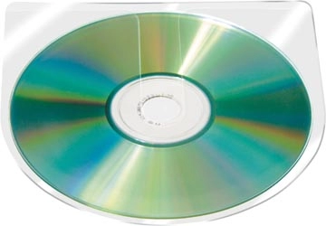 Een Q-CONNECT CD hoes zelfklevend met tab PP 10 stuks koop je bij best4office