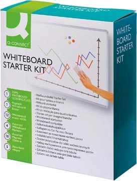 Een Q-CONNECT whiteboard starter kit koop je bij best4office