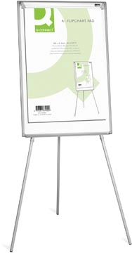 Een Q-CONNECT flip-overblok, ft 585 x 810 mm, 60 g/m², blanco, 40 vel koop je bij best4office