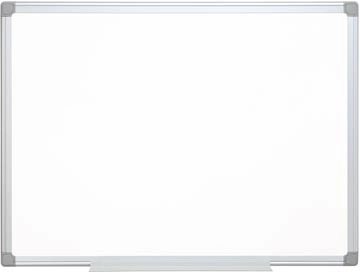 Een Q-CONNECT whiteboard, met aluminium frame, melamine, 1zijde wit, 1 zijde geruit, 60 x 90 cm koop je bij best4office