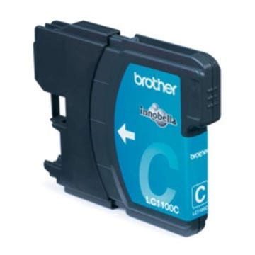 Een Brother inktcartridge, 325 pagina's - OEM: LC-1100C, cyaan koop je bij Muys Kantoor & Kado