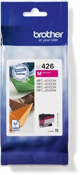 Een Brother inktcartridge, 1.500 pagina's, OEM LC-426M, magenta koop je bij best4office