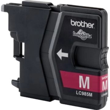 Een Brother inktcartridge, 260 pagina's, OEM LC-985M, magenta koop je bij best4office