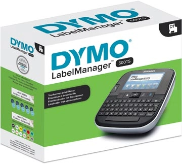 Een Dymo beletteringsysteem LabelManager 500TS, qwerty koop je bij Muys Kantoor & Kado