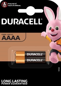 Een Duracell batterijen Ultra Power AAAA, blister van 2 stuks koop je bij Muys Kantoor & Kado