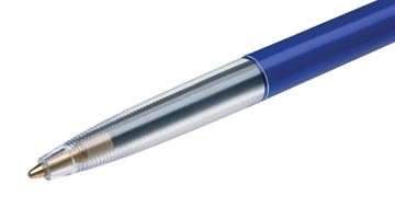 Een Bic balpen M10 Clic, 0,4 mm, medium punt, blauw koop je bij Muys Kantoor & Kado