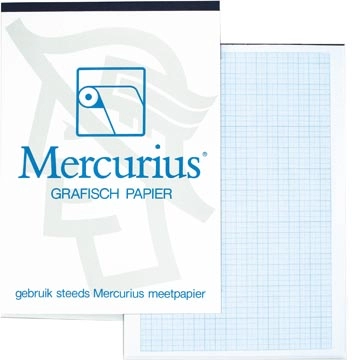 Een Mercurius millimeterpapier, ft A3, blok van 50 vel koop je bij best4office